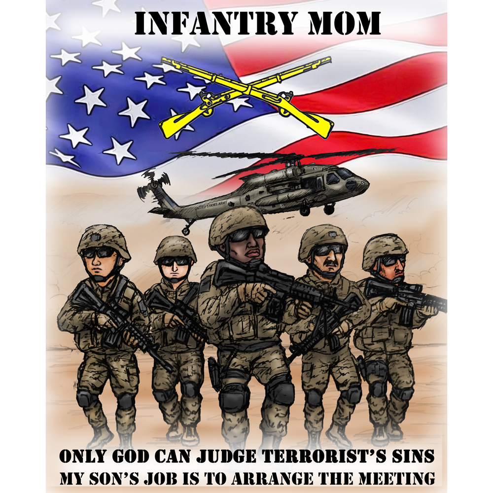 Infantry Mom - Only God can judge terrorists